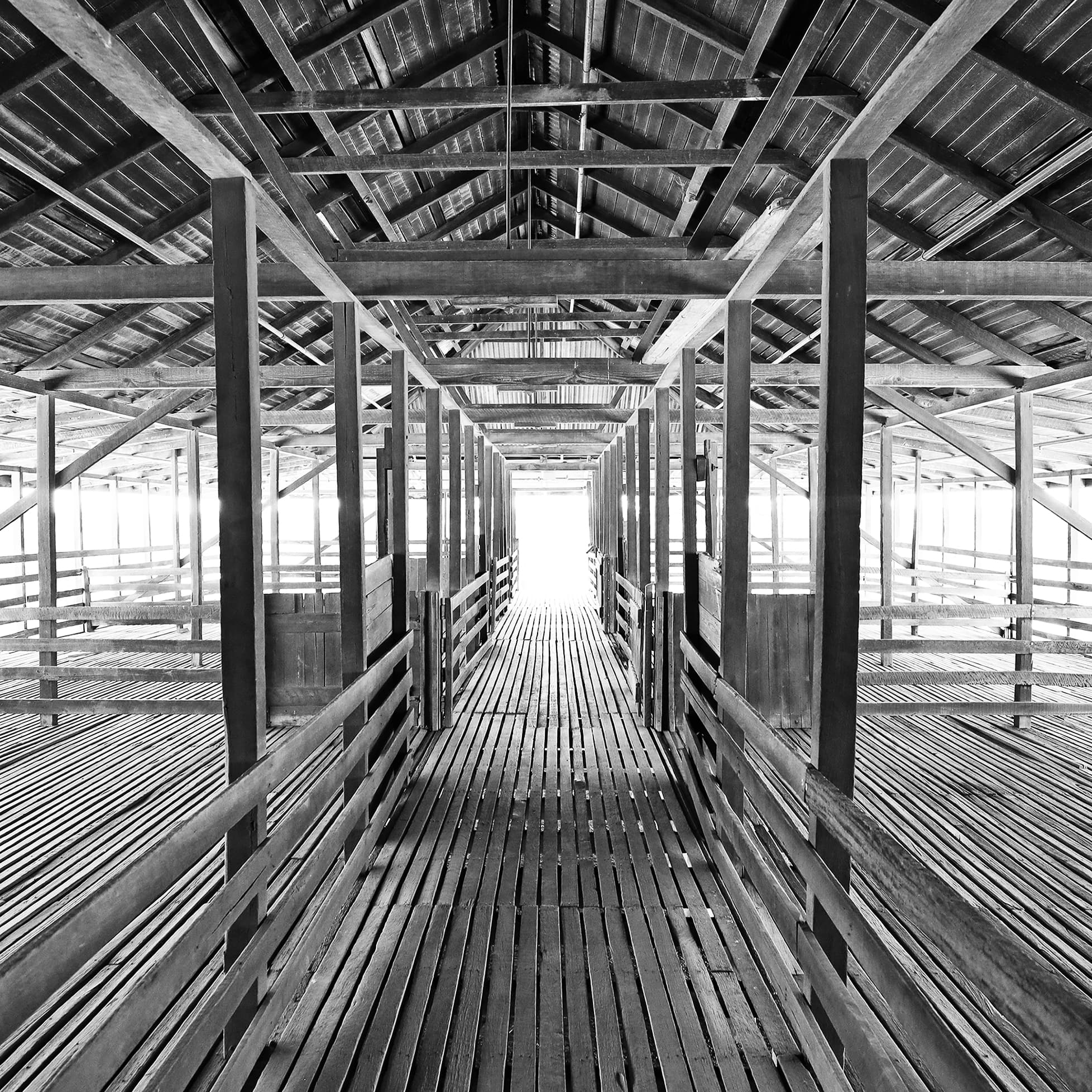 Kinchega Woolshed, Kinchega National Park, New South Wales.